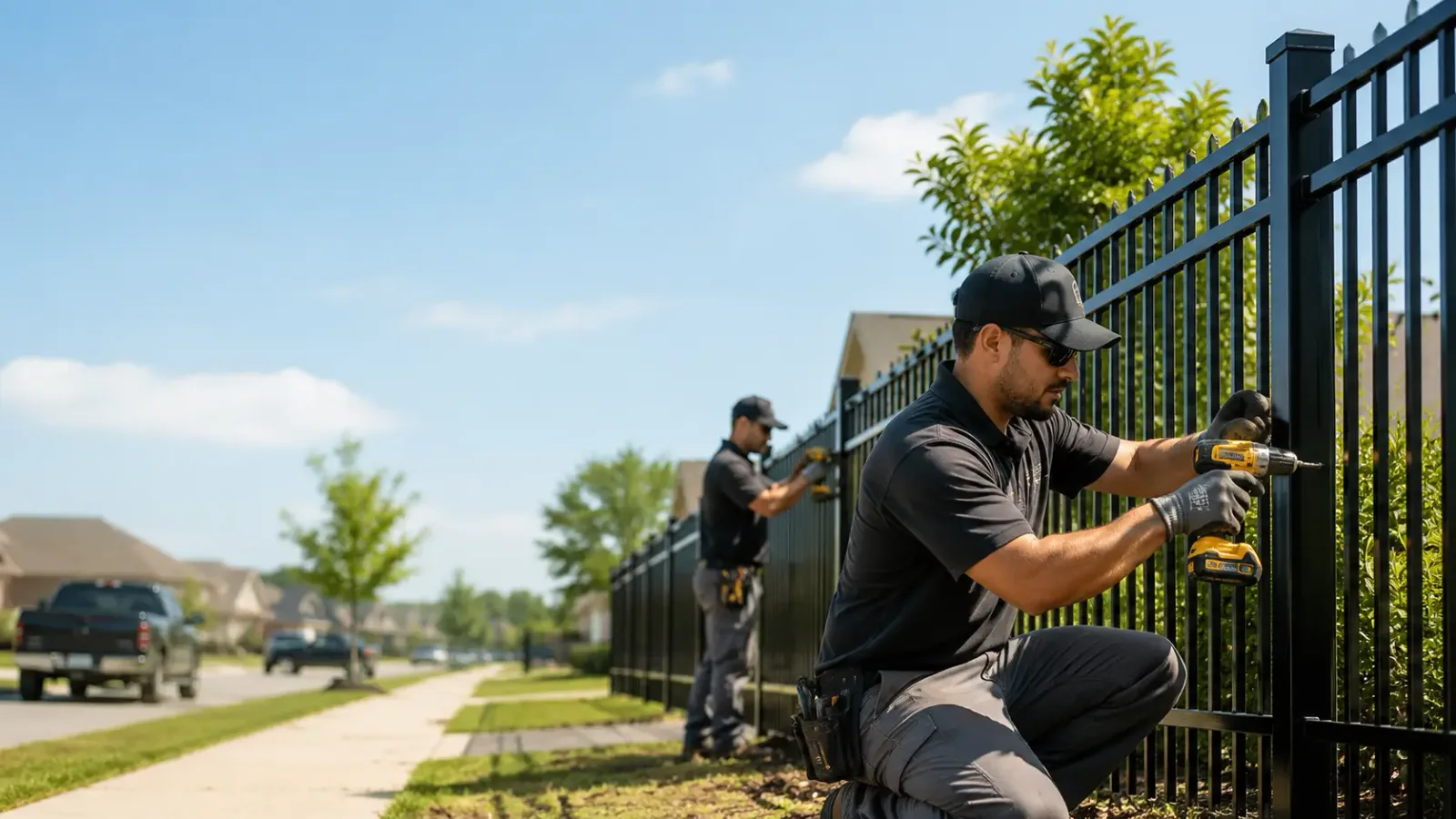 Metal Fence Installation in Hoyleton, IL
